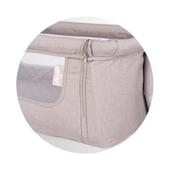 Мини кошара с подвижна страница Chipolino Елеганца тирамису