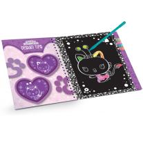 Творчески комплект, Lisciani, Gabby′s Dollhouse, Scratch Reveal, Скречбук Pawtastic