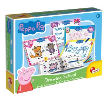 Творчески комплект, Lisciani, Peppa Pig, Училище по рисуване