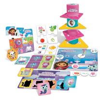 Комплект образователни игри, Lisciani, Gabby′s Dollhouse, Колекция от 10 игри