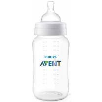 Шише за хранене Philips Avent Anti-Colic 330 мл с биберон със сила на потока 3, 3м+