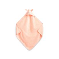 Бебешка хавлия за баня от 100% памук Sensillo Заек Розова