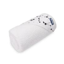 Бебешка хавлия за баня с качулка Sensillo Бяла