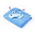 Бебешка хавлия за баня Sensillo Water Friends Хипопотам