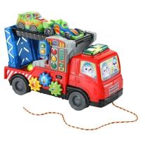 Интерактивна играчка за дърпане, Vtech, Камион за пътна помощ