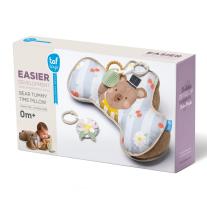 Плюшена бебешка възглавница, Taf Toys, Мече, 40 x 27 x 11 см