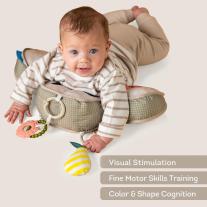 Плюшена бебешка възглавница, Taf Toys, Панда, 40 x 27 x 11 см