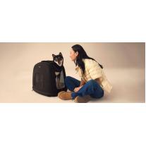 Стол за кола и транспортна чанта за котка и куче 2 в 1 TAVO Crispin Large 