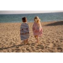 Детска Хавлиена Плажна Кърпа Little Dutch Ocean Treasures Multi Colour