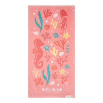 Детска Хавлиена Плажна Кърпа Little Dutch Ocean Treasures Multi Colour