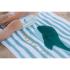 Детска Хавлиена Плажна Кърпа Little Dutch Seashells and Stripes Surf Blue