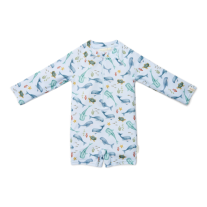 Детски Цял Бански Костюм с Дълъг Ръкав Little Dutch Ocean Sea Life Multi Colour - 86/92