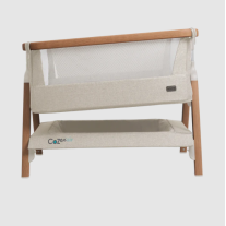 Бебешко сгъваемо легло Tutti Bambini CoZee® AIR SCANDINAVIAN WALNUT/ECRU
