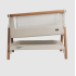 Бебешко сгъваемо легло Tutti Bambini CoZee® AIR SCANDINAVIAN WALNUT/ECRU