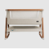 Бебешко сгъваемо легло Tutti Bambini CoZee® AIR SCANDINAVIAN WALNUT/ECRU