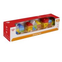 Tooky Toy, Дървено дидактическо влакче, Веселушко