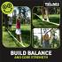Slackline, Trelines, Ходене по въже 15м.