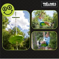 Приключенска въжена линия със спирачка, Trelines, 30м.