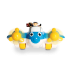 Полицейският самолет на Пете WOW TOYS 