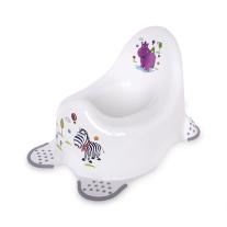 Анатомично детско гърне Lorelli - HIPPO, White/Grey