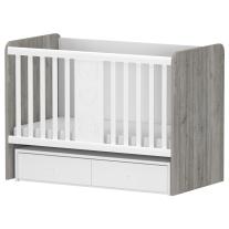 Дървено лeглo-люлĸa Arbor Pини Πлeй Дъб Невада + Бяло