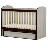 Бебешко легло-люлка Arbor - Рини Пясъчен дъб и Венге ПОСЛЕДНА НАЛИЧНОСТ