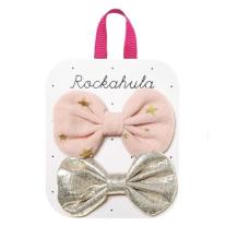 Шноли за коса Rockahula Kids Stars Bow Pink