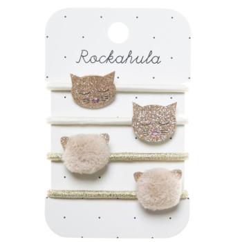 Ластици за коса 4 броя Rockahula Kids Cleo Cat