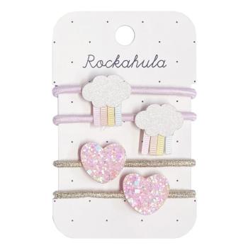 Ластици за коса 4 броя Rockahula Kids Pastel Rainy Cloud