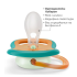 Ортодонтични залъгалки Philips AVENT Ultra Air Night 18м + Луна и Звезда
