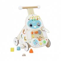 Детски дървен уокър - проходилка Робот Classic World