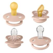 Комлект биберони BIBS Try-It Collection Blush