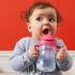 Бутилка със сламка b.box Sippy cup, 240 ml, Raspberry