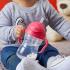 Бутилка със сламка b.box Sippy cup, 240 ml, Raspberry