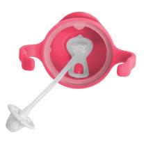 Бутилка със сламка b.box Sippy cup, 240 ml, Raspberry