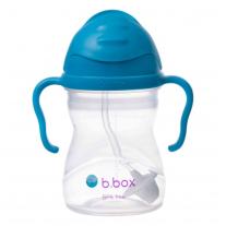 Бутилка със сламка b.box - Sippy cup, 240 ml, Cobalt