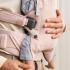 Ергономична раница BabyBjorn Harmony Woven Mélange Light Pink