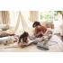 Бебешки шезлонг BabyBjorn Balance Soft Woven Light Grey Melange