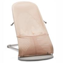 Бебешки шезлонг BabyBjorn Mesh Pearty Pink/White
