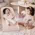 Бебешки шезлонг BabyBjorn Mesh Pearty Pink/White