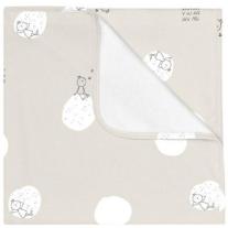 Бебешко памучно одеяло Baby Clic Dreamer Grey 75 х 80 cm