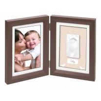 Дървена фото рамка Baby Art My Baby Touch Timeless Classic Кафява