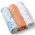 Комплект меки пелени Babyono 70 х 70 cm, 3 броя
