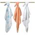 Комплект меки пелени Babyono 70 х 70 cm, 3 броя