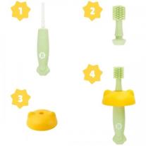 Прогресивна силиконова четка за зъби Badabulle