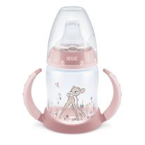 NUK First Choice РР шише Temperature Control 150мл със силиконов накрайник 6+мес. за сок Bambi + box