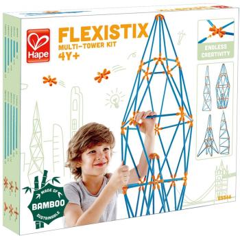 Бамбуков конструктор Hape, Flexistix, Комплект кули