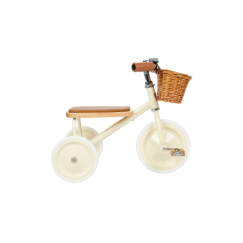Детска триколка Banwood, крем