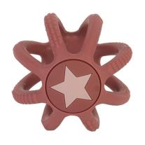 Бебешка чесалка топка BamBam, Rust