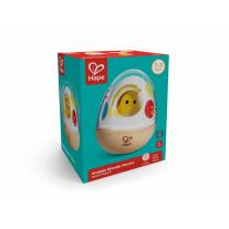 Бебешка дървена играчка за сортиране Hape, Клатещо се пиле